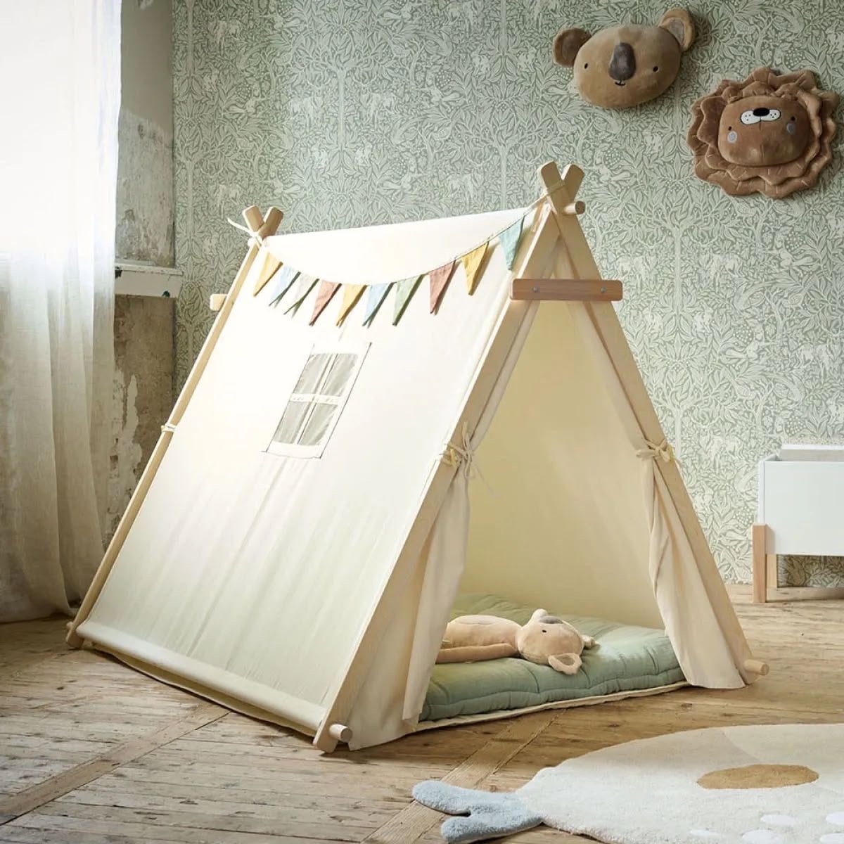 Petite Amélie Speeltent -  Off-White, Ophalen, Zo goed als nieuw, Hout