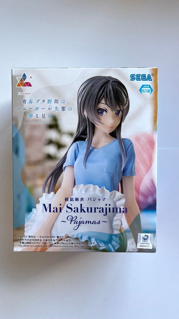 Mai Sakurajima figuur new SEGA Pyjama, Ophalen of Verzenden, Nieuw