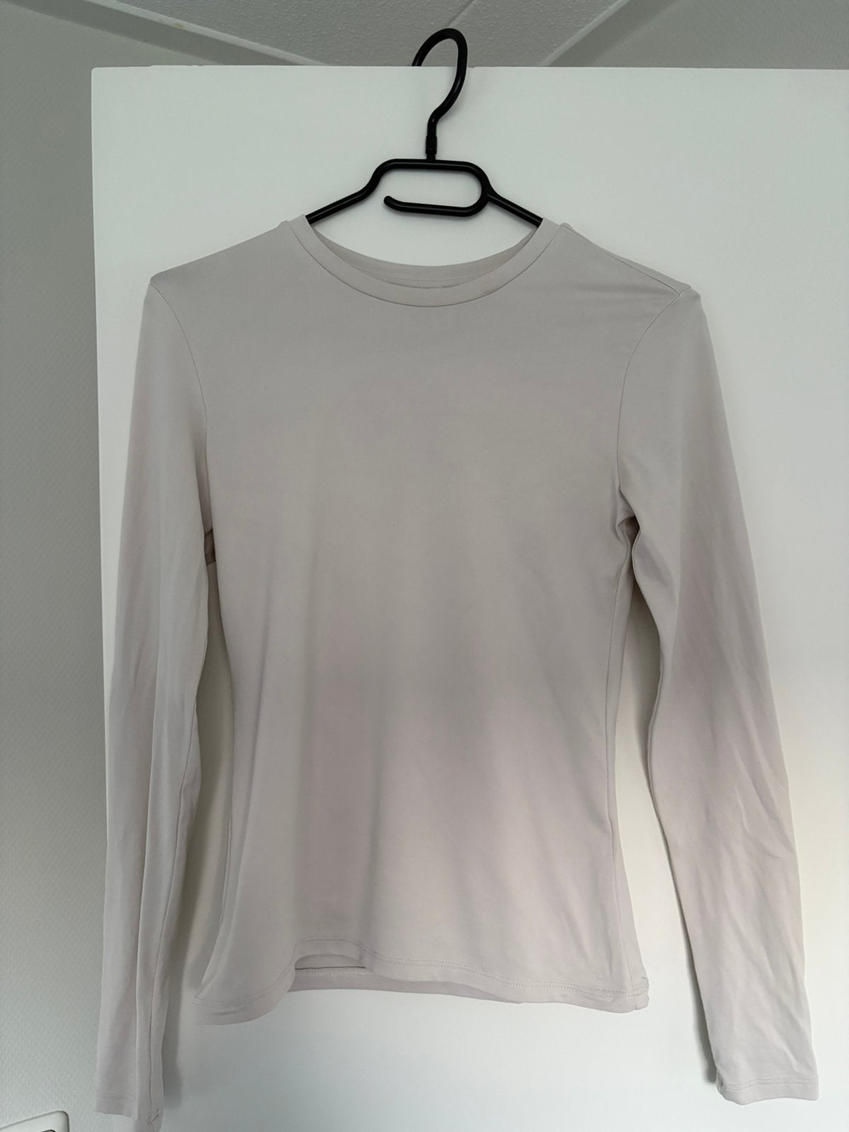 H&M longsleeve, Ophalen of Verzenden, Zo goed als nieuw, Maat 36 (S), Beige