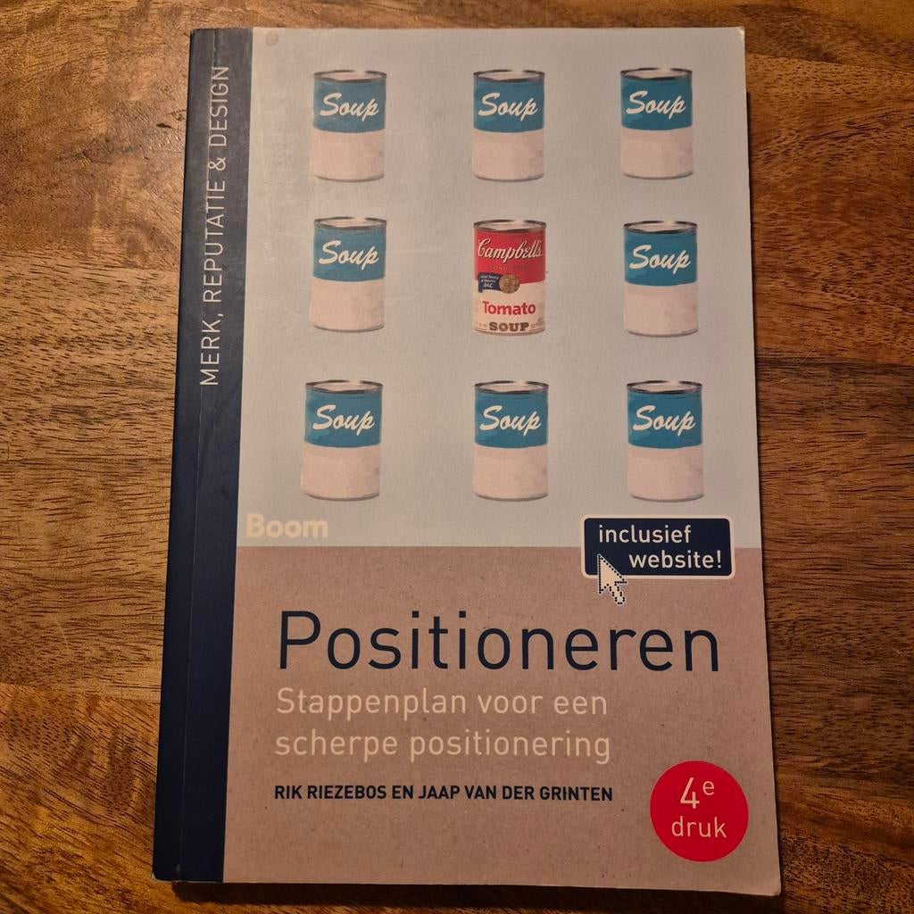 Positioneren - Stappenplan voor een scherpe positionering, Boeken, Ophalen of Verzenden