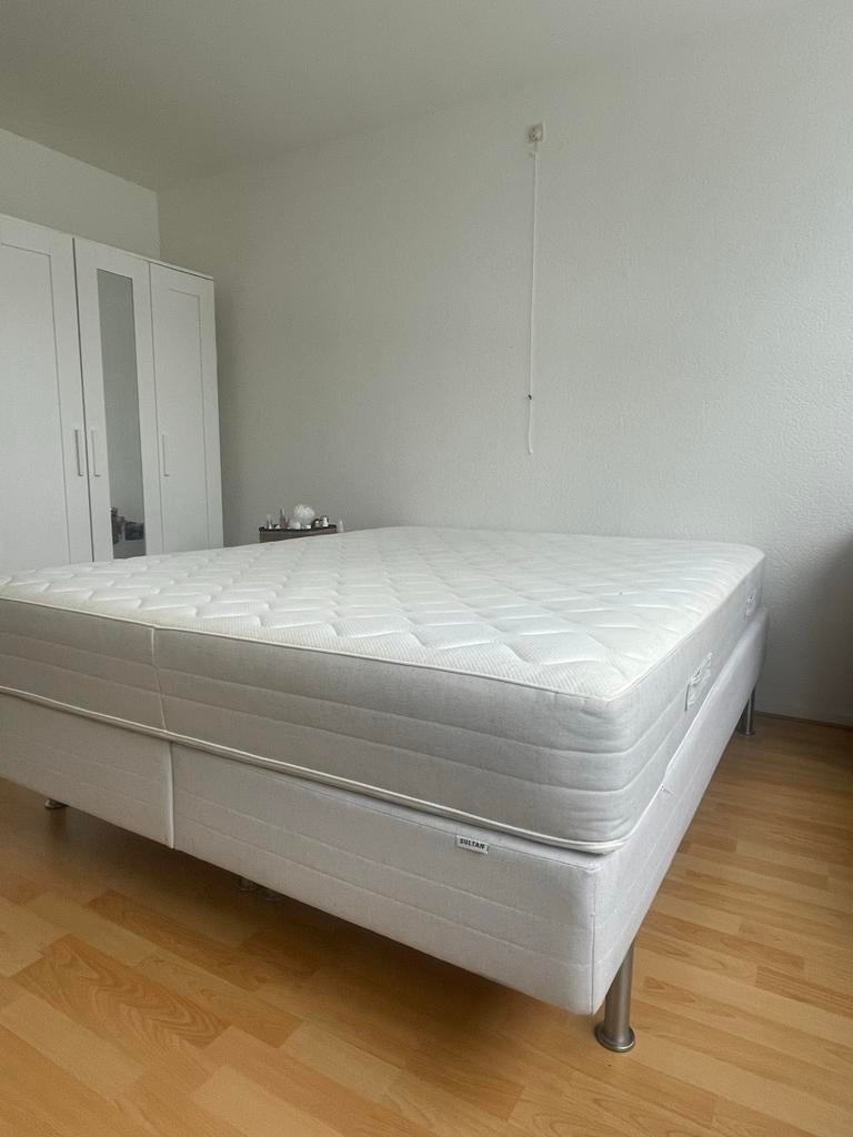 SULTAN Boxspring met Matras - 140x200 cm, Huis en Inrichting, Ophalen of Verzenden, Zo goed als nieuw, Tweepersoons, 140 cm