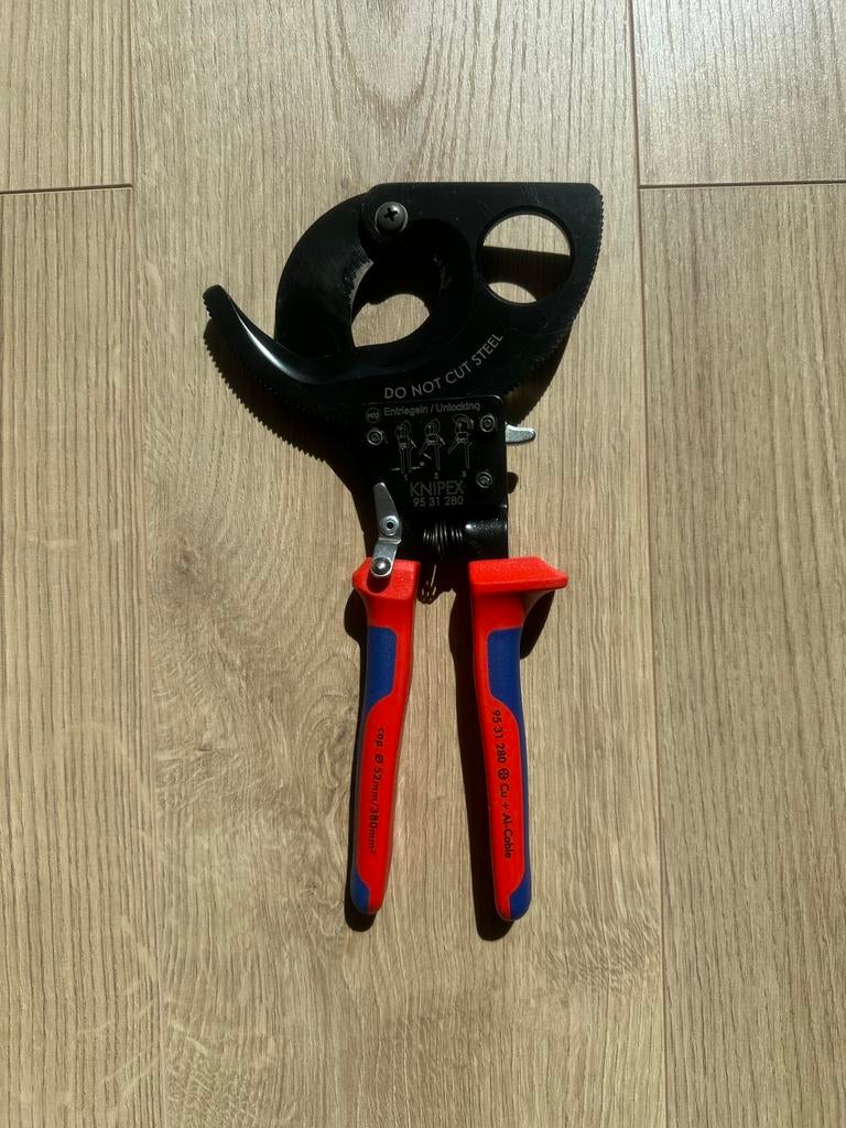 Knipex kabelschaar 95 31 280, Ophalen of Verzenden, Nieuw