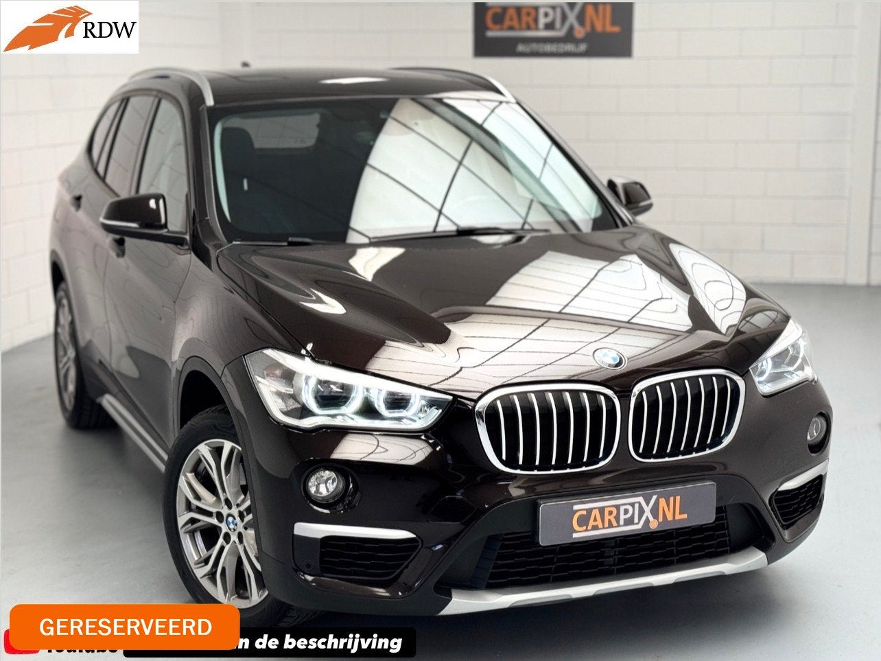 BMW X1 xDrive20i X-line 2016, Pano, 18", LED, 192pk, Auto's, Gebruikt, Leder en Stof, Automatische klimaatregeling, Bedrijf