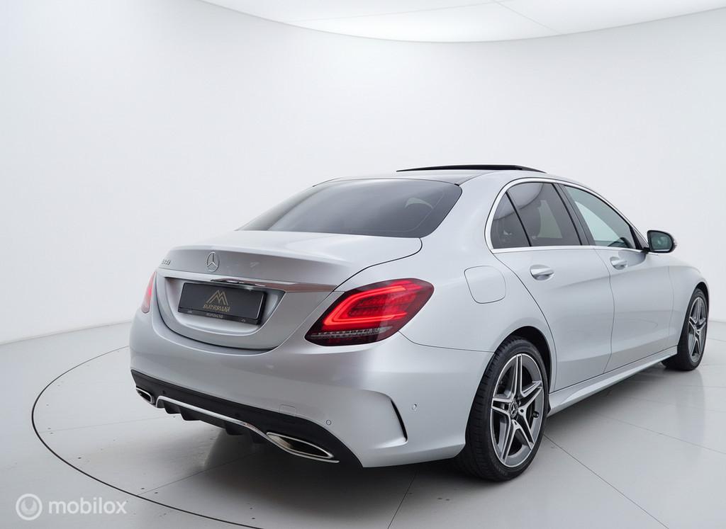 Mercedes C-klasse 180 AMG Schuifdak|Matrix|Carplay |Camera|A, Auto's, Mercedes-Benz, Automaat, Gebruikt, Zwart, Sedan