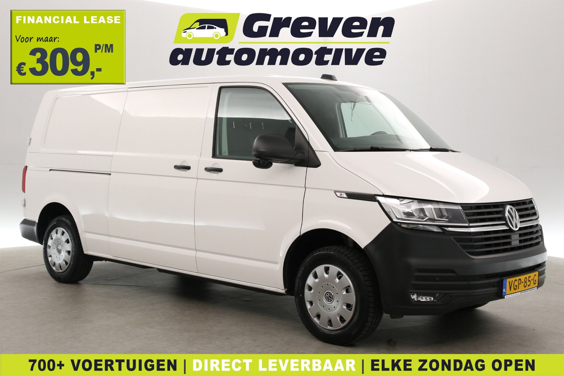 Volkswagen Transporter 2.0 TDI 150PK L2H1 | DSG | Automaat |, Stof, Gebruikt, Euro 6, 4 cilinders