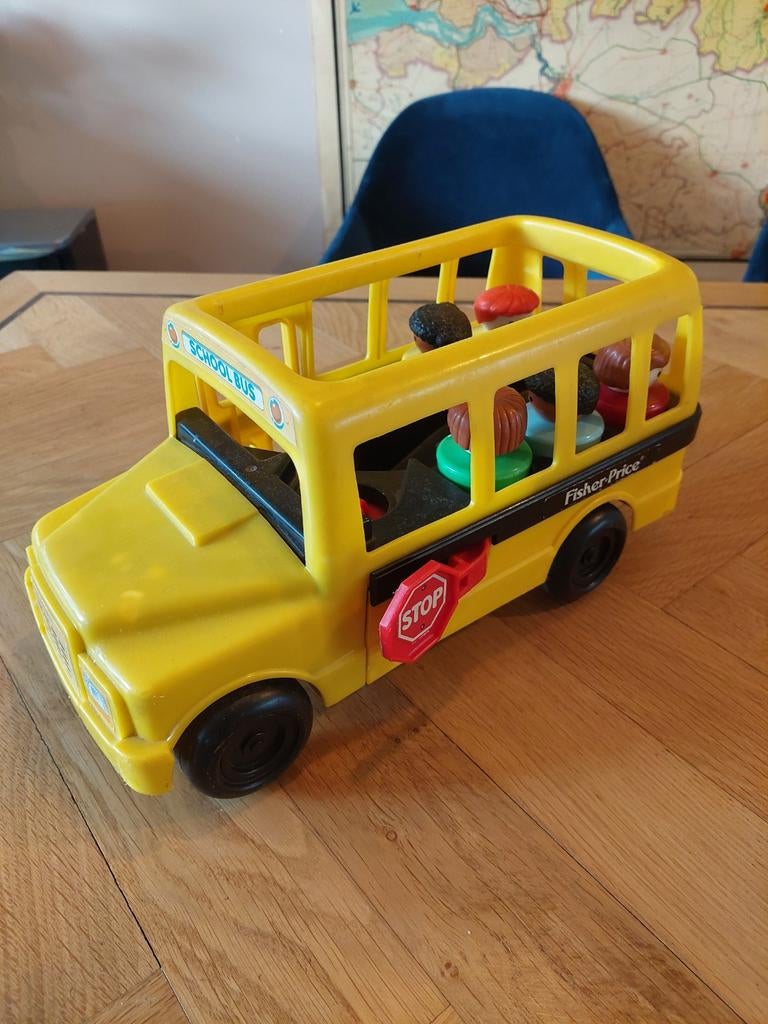 Fisher price - schoolbus, Ophalen of Verzenden, Overige typen