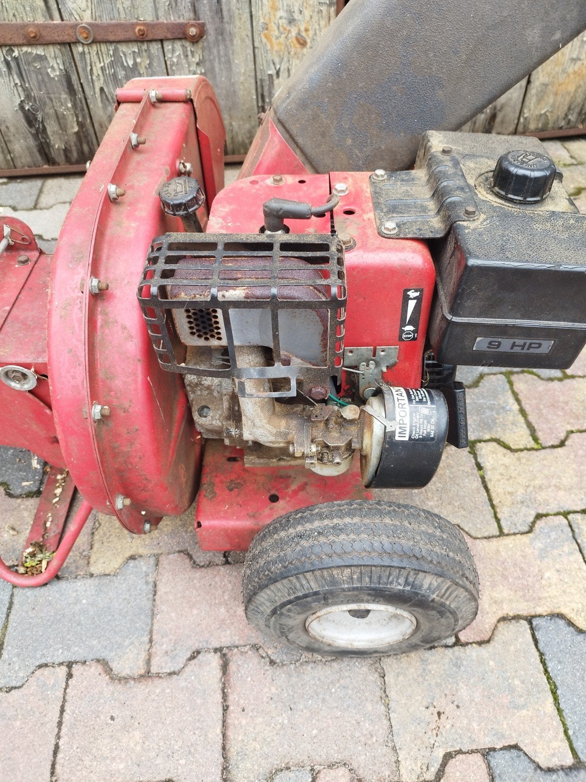 MTD Hakselaar / Versnipperaar 9 PK Benzine, Ophalen, Gebruikt, Benzine, MTD