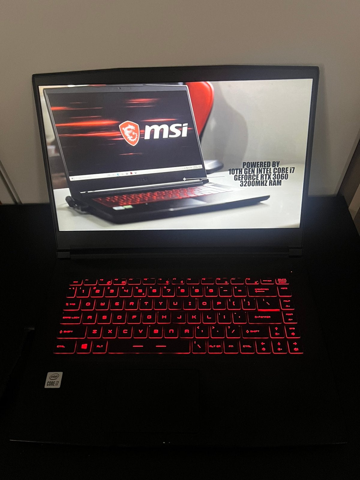 MSI GF65 Thin 10UE Gaming Laptop RTX 3060 i7 16GB RAM |144Hz, Computers en Software, Ophalen, 15 inch, Zo goed als nieuw, Gaming