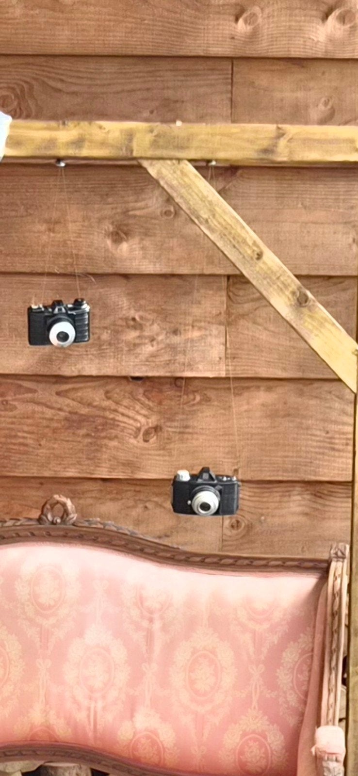 2 Vintage Fototoestellen - voor Backdrop/Photobooth, Audio, Tv en Foto, Ophalen of Verzenden, Gebruikt, Compact, Overige Merken