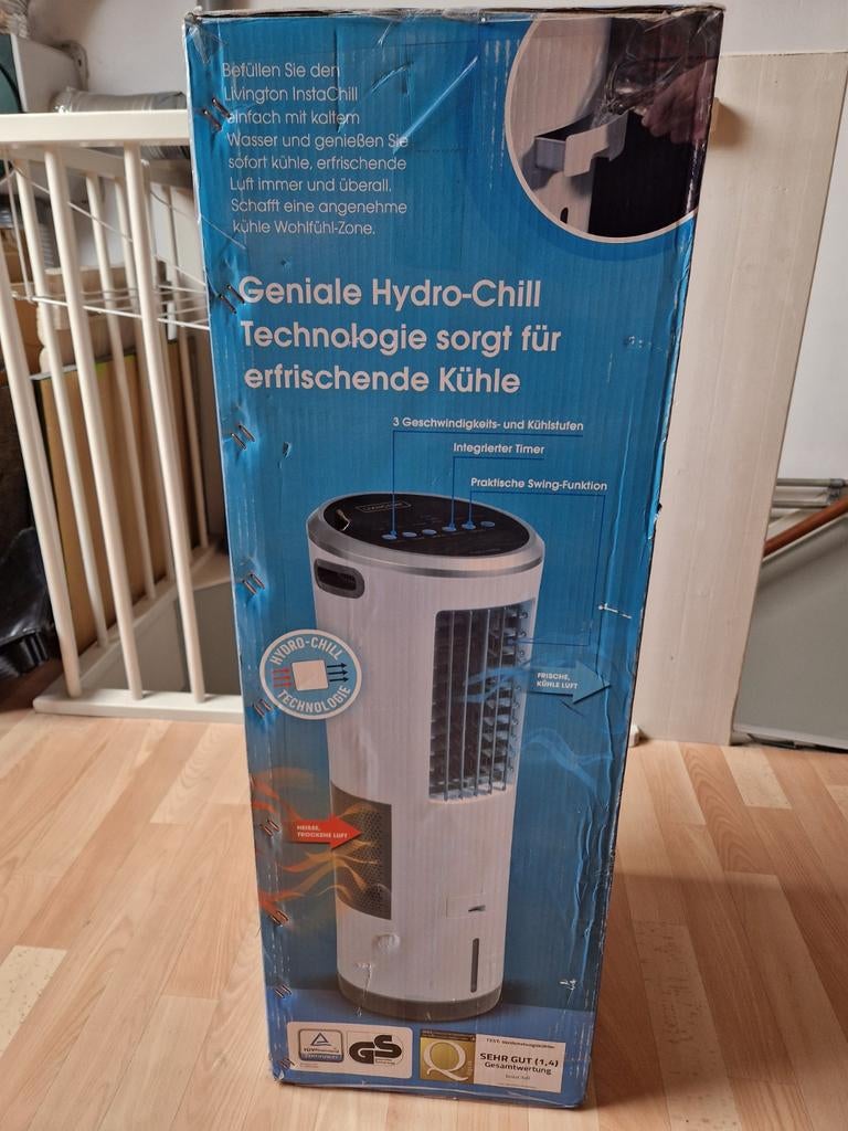 Livington Insta Chill luchtkoeler + 2 dozen filters (nieuw), Ophalen of Verzenden, Nieuw