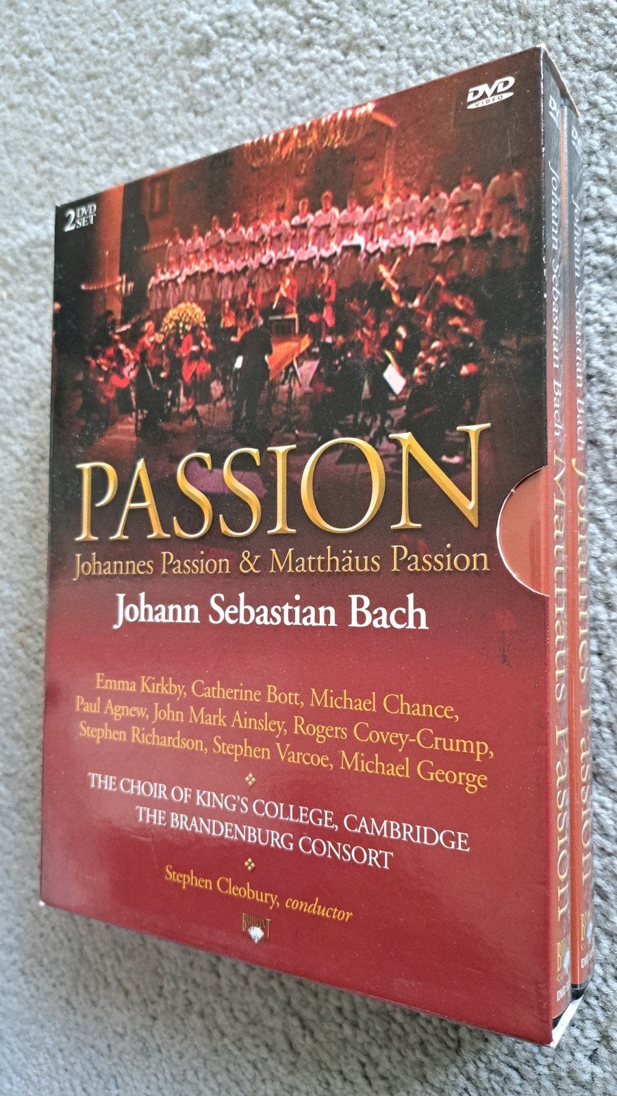 Bach: Johannes Passion & Matthäus Passion (2 DVD set), Engels, Alle leeftijden, Nederlands, Ophalen of Verzenden