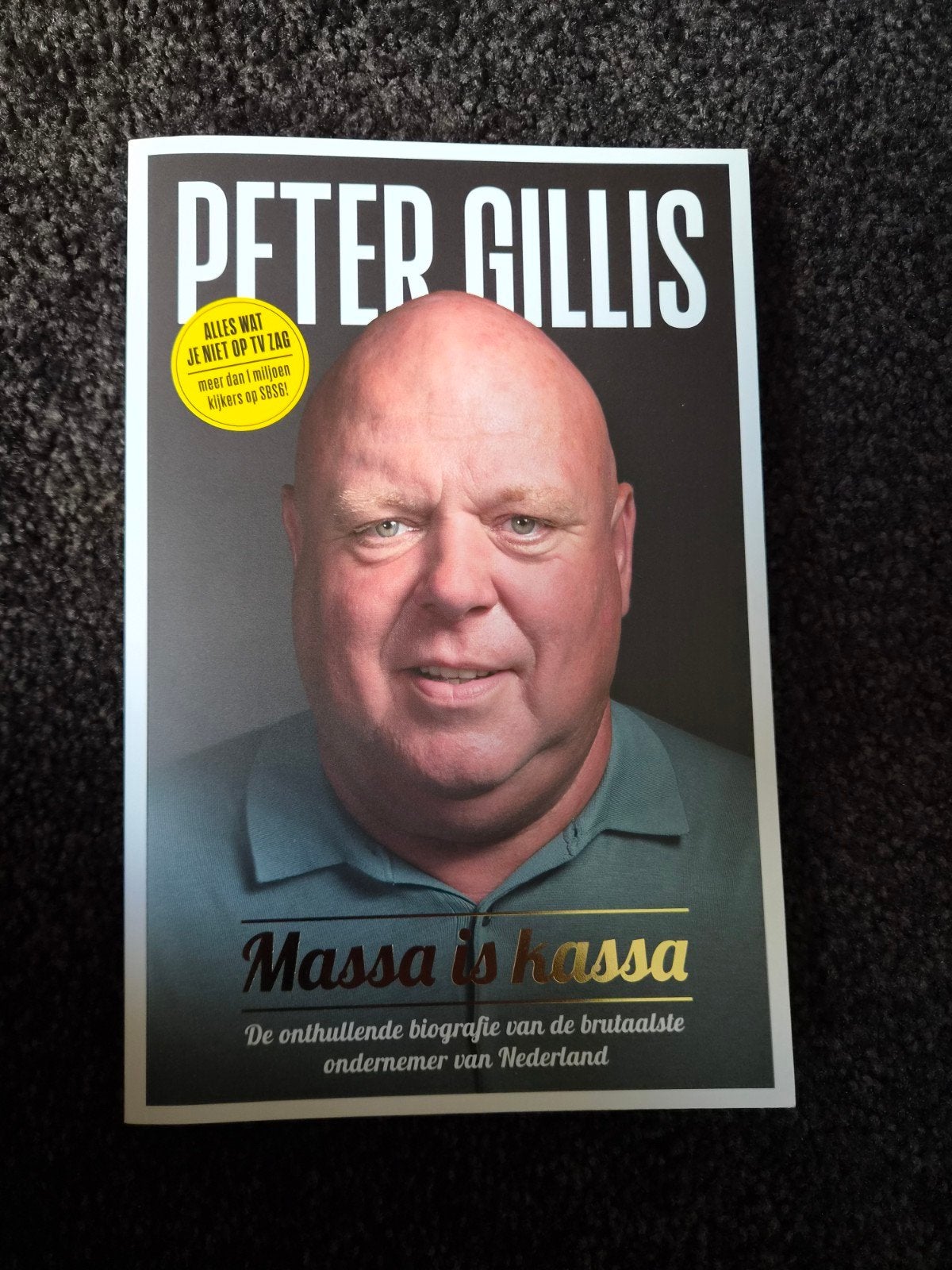Peter Gillis - Massa is Kassa (Boek), Ophalen of Verzenden, Nieuw, Peter Gillis, Overige