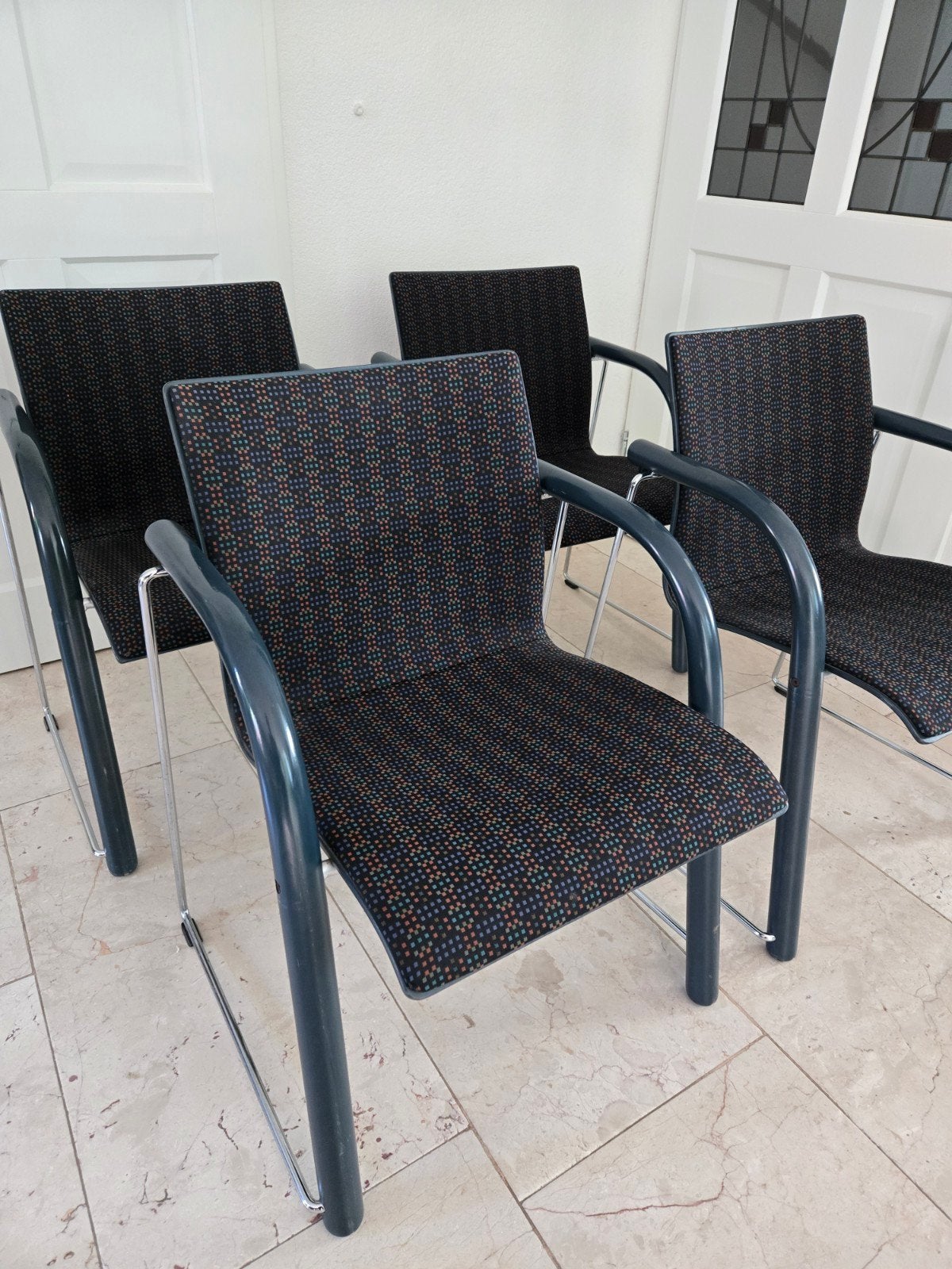 4 originele Thonet S320 design stoelen, Ophalen, Gebruikt, Vier
