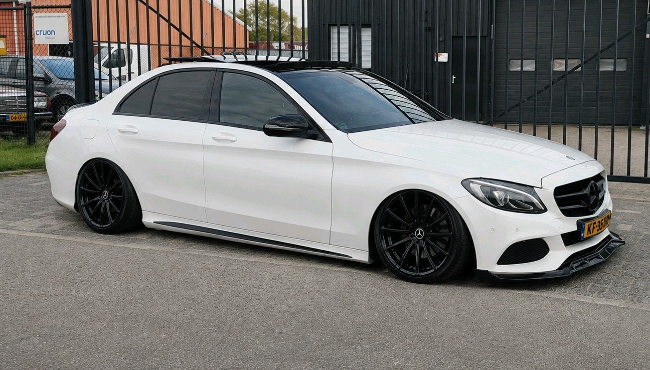 Mercedes-Benz C-Klasse C350 e Plug-in Hybrid 279pk 7G-TRONIC, Auto's, Automaat, Achterwielaandrijving, Zwart, Wit