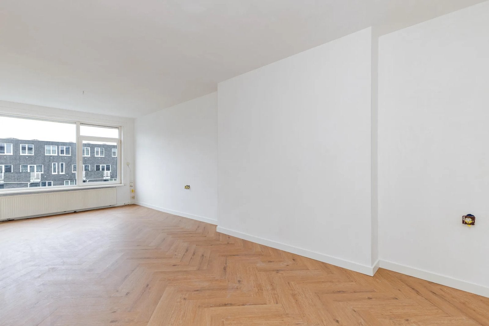 Restpartij 56,5m2  PVC visgraat maat 12 x 60 naturel, Ophalen, Nieuw, 75 m² of meer, Overige typen