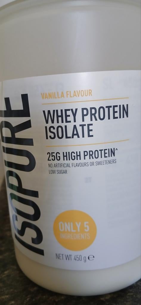 Whey proteïne isolate, Ophalen, Zo goed als nieuw, Poeder of Drank