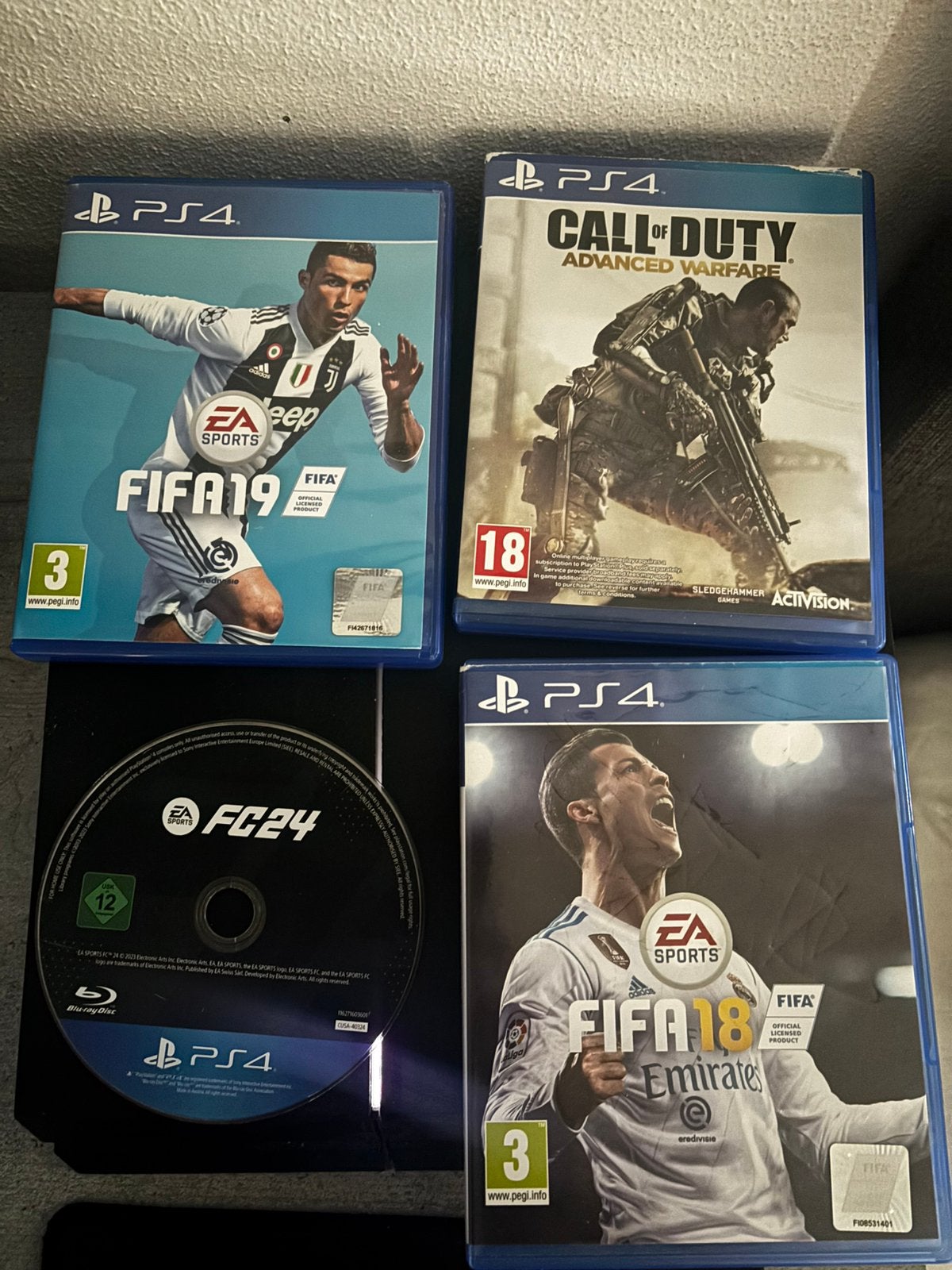 4 games, Ophalen, Zo goed als nieuw, Sport, 3 spelers of meer
