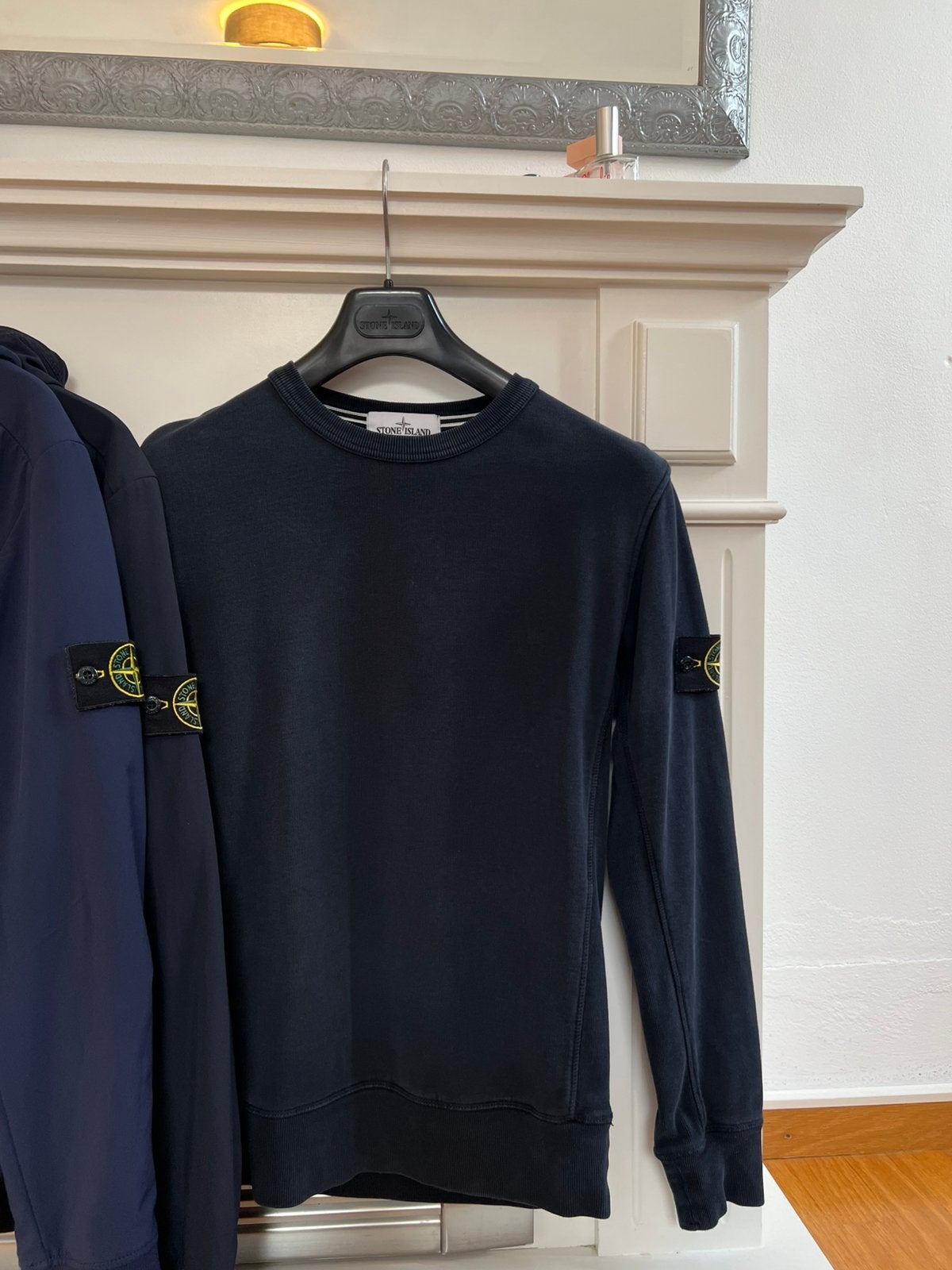 Stone Island | Sweater | Dark Navy | Size S, Ophalen of Verzenden, Zo goed als nieuw, Maat 46 (S) of kleiner, Blauw