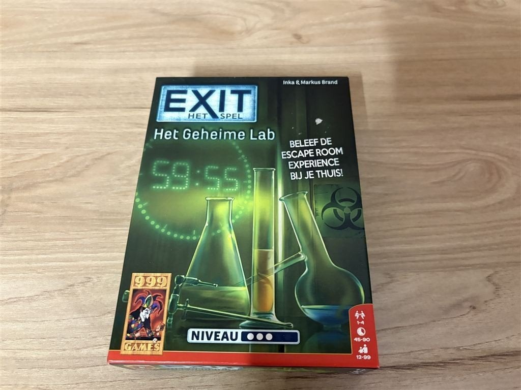 exit het geheime lab - s4191, Verzenden, Zo goed als nieuw