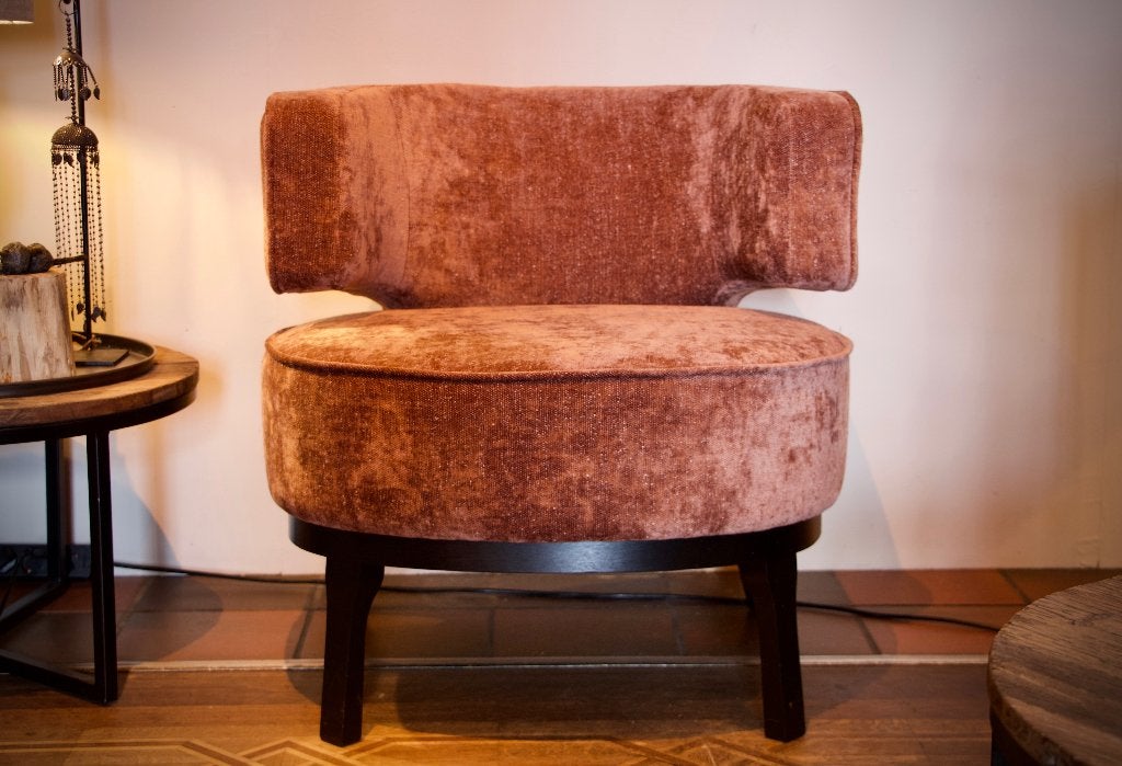 SALE Showroommodel Fauteuil Esmee, Huis en Inrichting, Fauteuils, Ophalen, Zo goed als nieuw, 75 tot 100 cm, 75 tot 100 cm