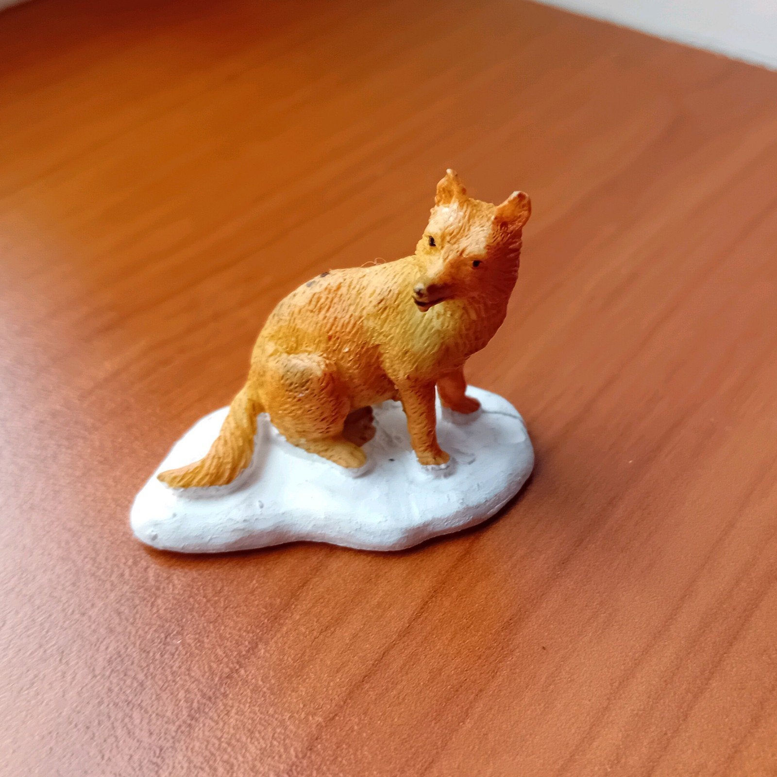 Lemax wolf, Lemax figuur voor Kerstdorp, Diversen, Ophalen of Verzenden, Zo goed als nieuw