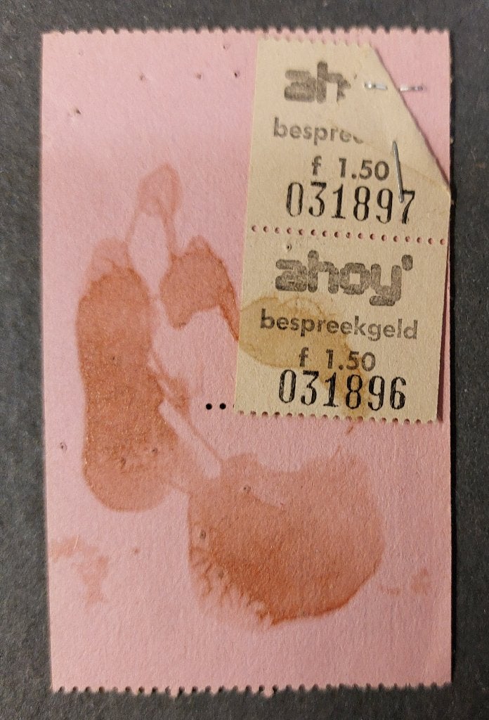 Level 42 TICKET CONCERT KAARTJE 1987 Ahoy Rotterdam, Gebruikt, Ophalen of Verzenden, NvT, Foto of Kaart