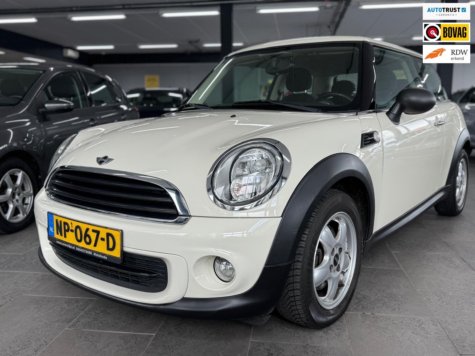 Mini Mini 1.6 One Pepper airco elektrische pakket om-velgen, Auto's, Voorwielaandrijving, Stof, Zwart, 4 cilinders