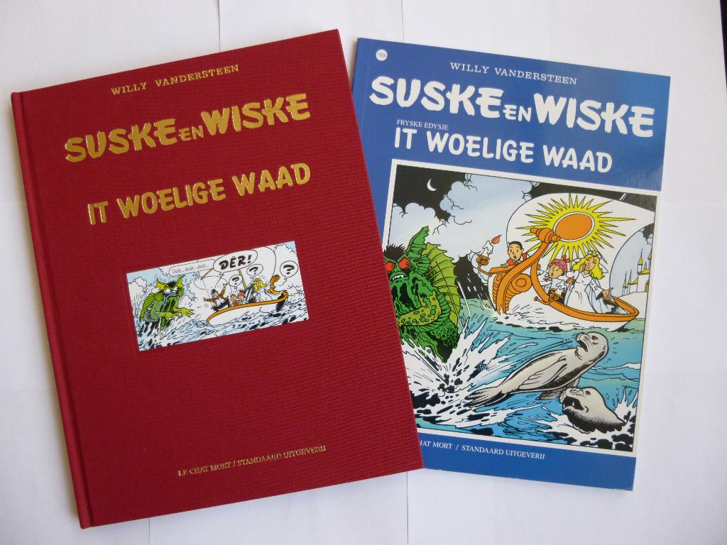 S&W LUXE DIALECT UITGAVE"IT WOELIGE WAAD"1997 OPLAGE 500EX, Willy Vandersteen, Nieuw, Ophalen of Verzenden, Meerdere stripboeken