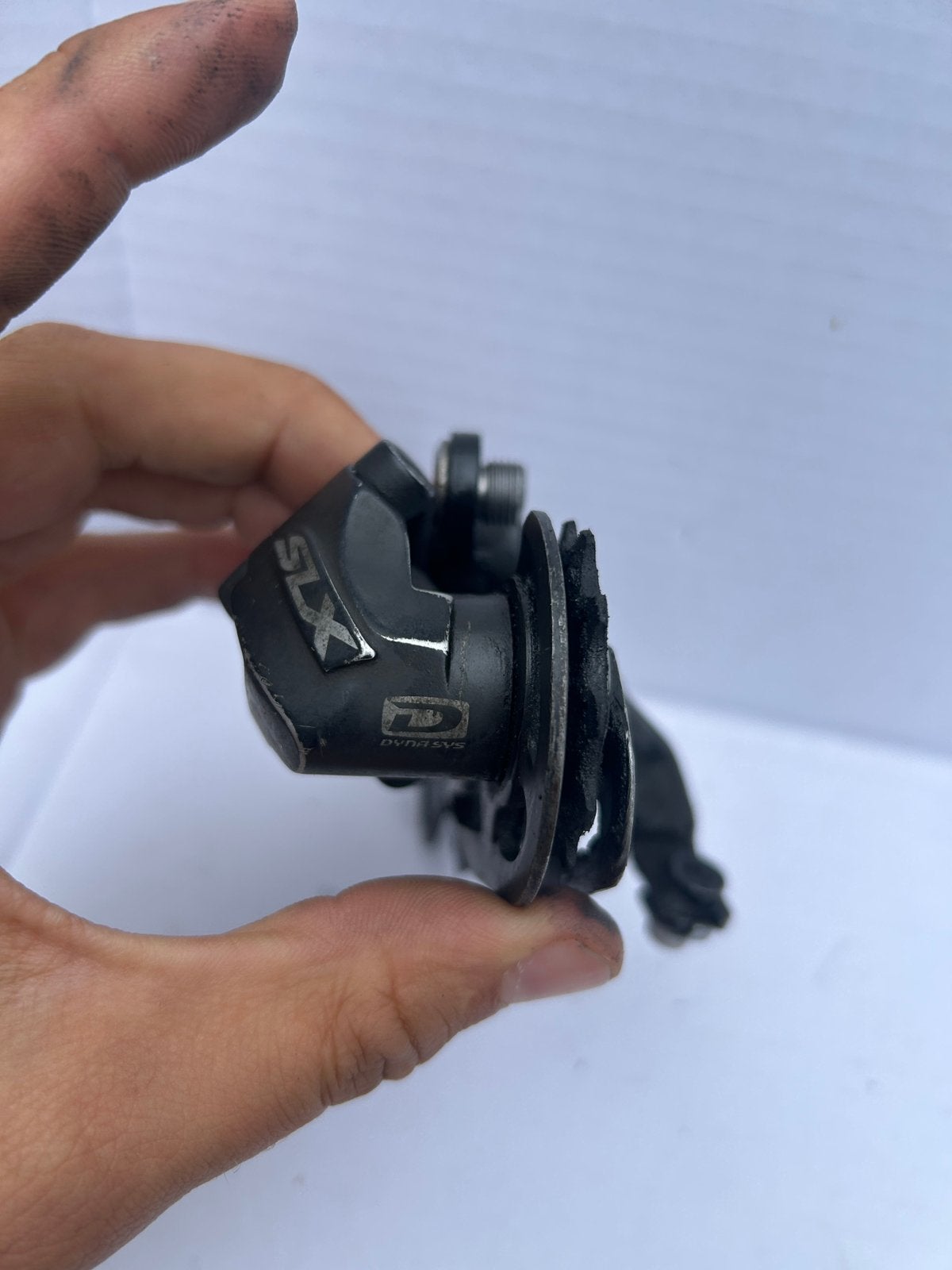 Shimano SLX RD-M670 Achterderailleur 10-speed, Ophalen of Verzenden, Gebruikt, Mountainbike, Derailleur of Ketting
