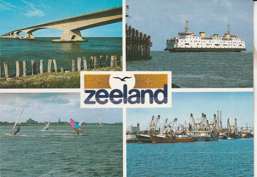 Zeeland 1989, Ophalen of Verzenden, 1980 tot heden, Gelopen, Zeeland