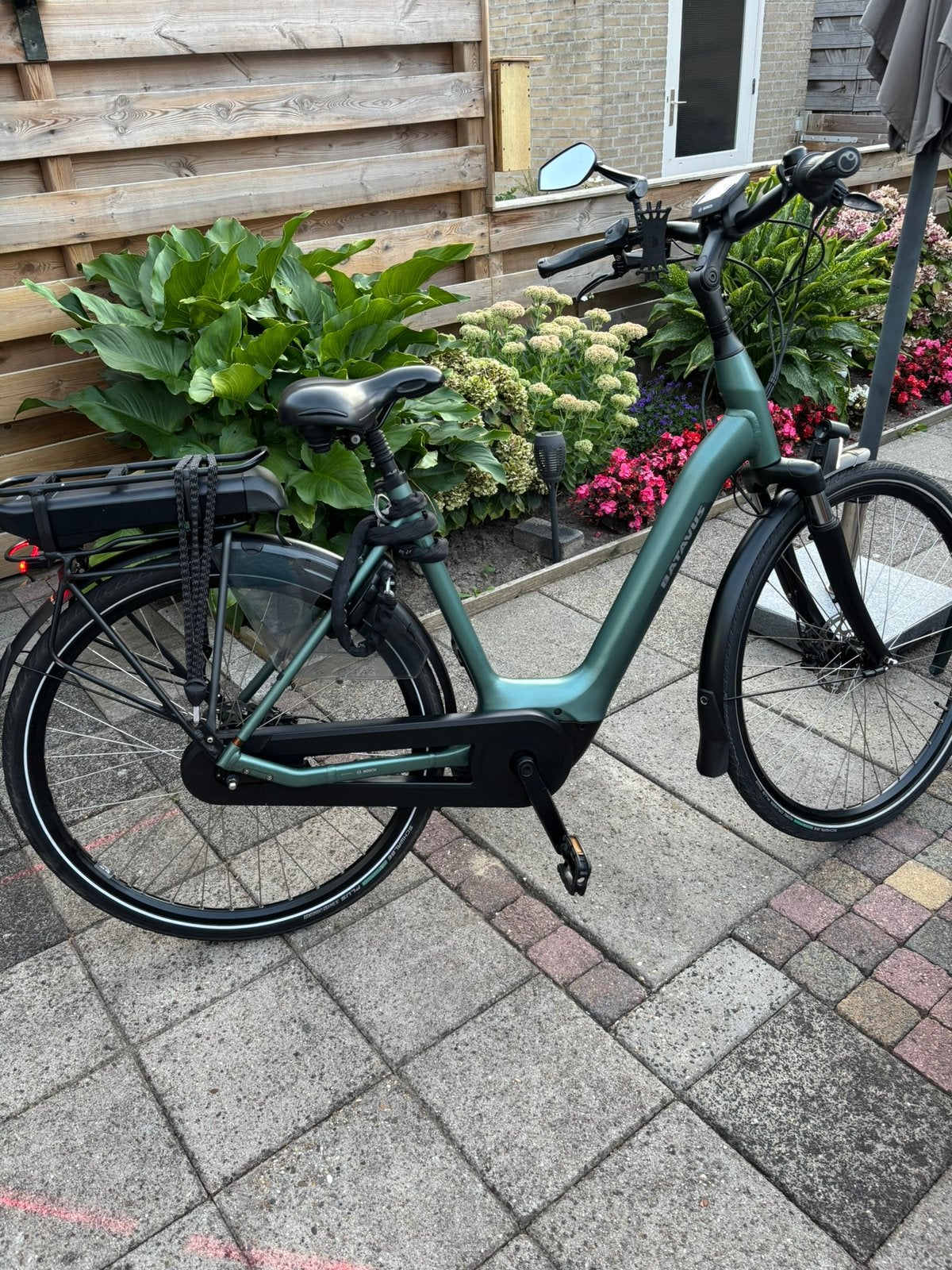Ebike Batavus finez e-go active plus. Frame 53. Middenmotor, Ophalen, Zo goed als nieuw, Batavus