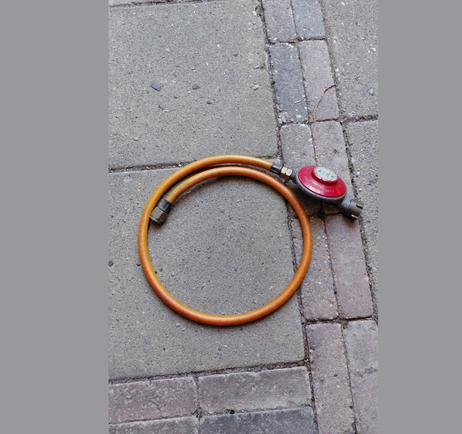 Gasslang met drukregelaar, Ophalen of Verzenden, Gebruikt