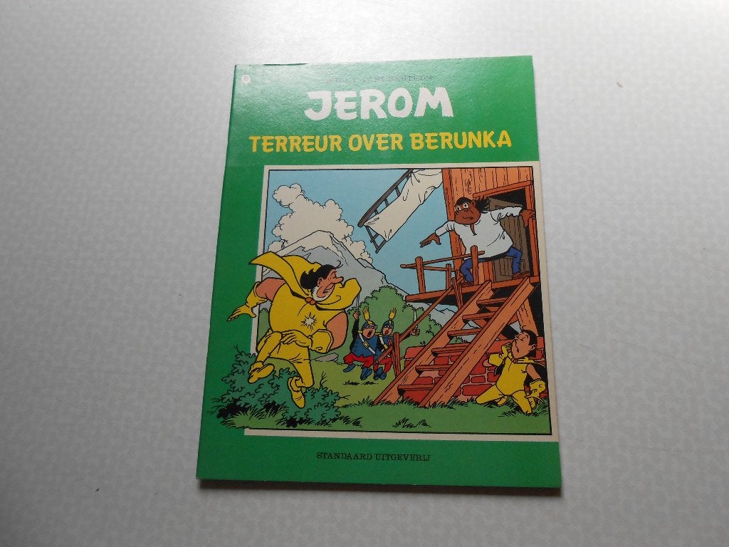 Jerom 93 Terreur over Berunka 1982 1ste druk., Willy Vandersteen, Eén stripboek, Nieuw, Ophalen of Verzenden