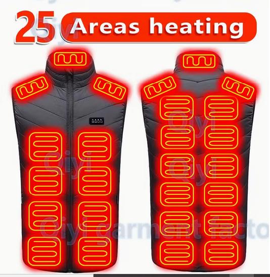 Verwarmde Bodywarmer maten S - M - L - XL - 2XL-3XL, Ophalen of Verzenden, Nieuw, Maat 56/58 (XL), Zwart