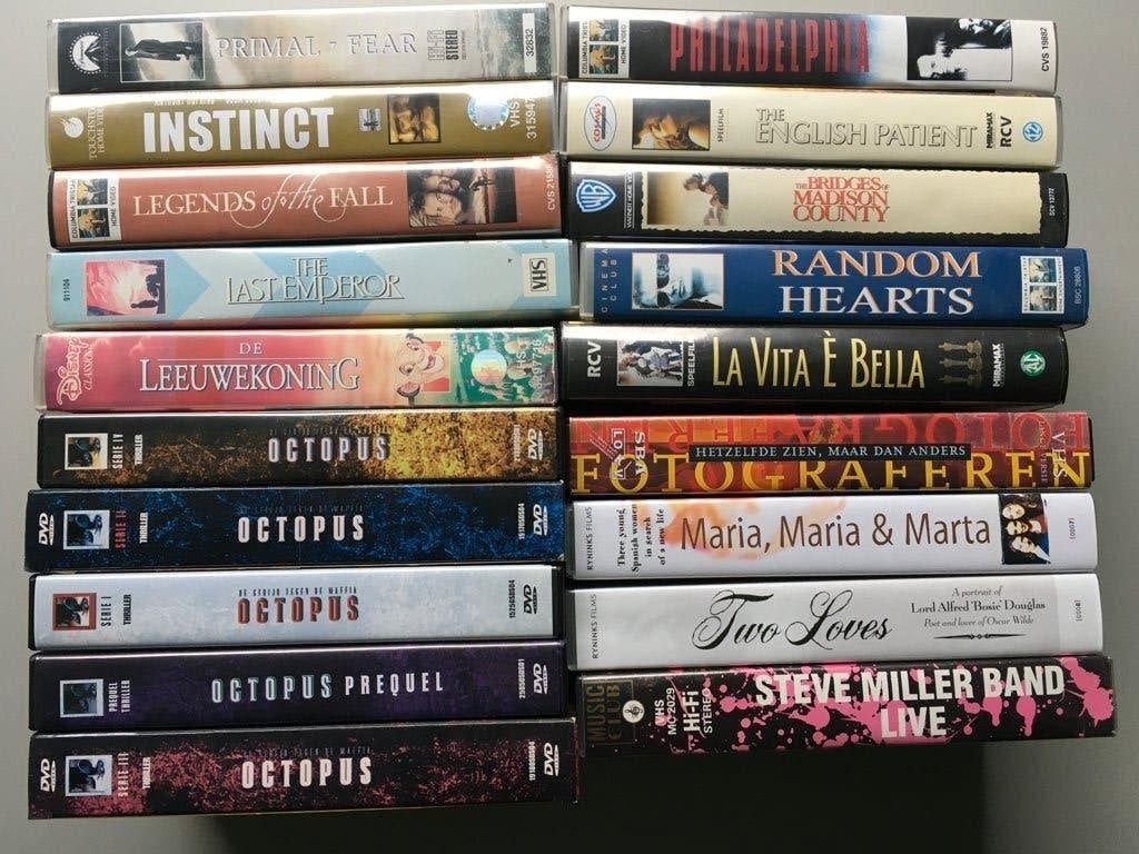 Video films en Cassette deck bandjes, Alle leeftijden, Ophalen, Gebruikt, Drama