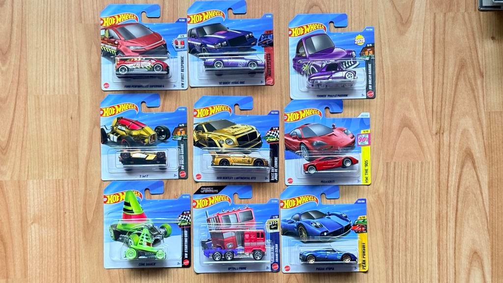 9x Hot Wheels Treasure hunt en diverse, Hobby en Vrije tijd, Modelauto's | Overige schalen, Ophalen of Verzenden, Zo goed als nieuw