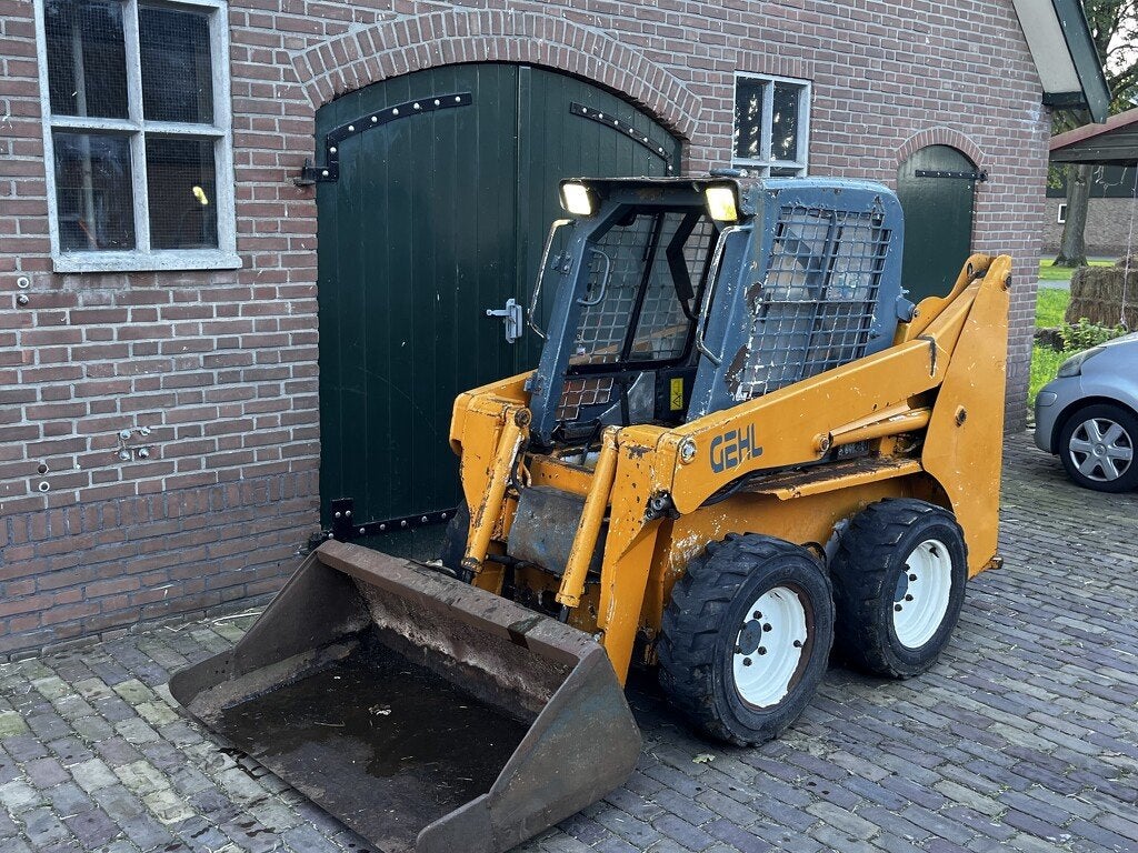Gehl 3840, schranklader bobcat, Wiellader of Shovel