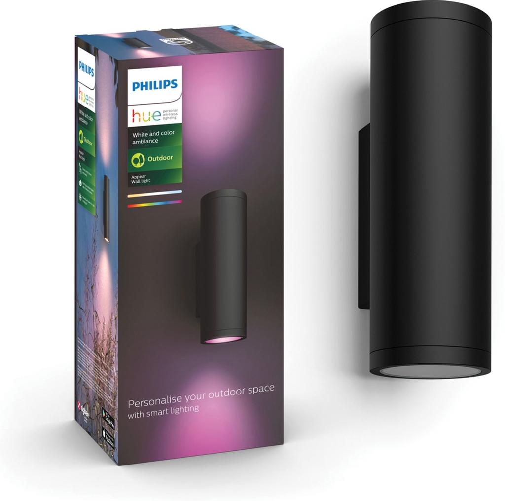 Philips Hue Appear Outdoor Wandlamp - Nieuw in doos, Ophalen, Nieuw
