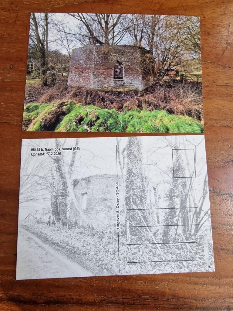Voorst Voormalige Molen / Molenromp, Ophalen of Verzenden, 1980 tot heden, Ongelopen, Gelderland