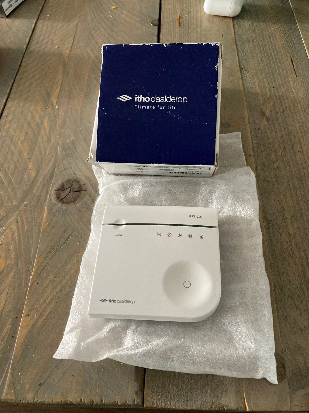 Itho Daalderop RFT-CO2 sensor 230V gevoed (nooit gebruikt!), Ophalen of Verzenden, Nieuw