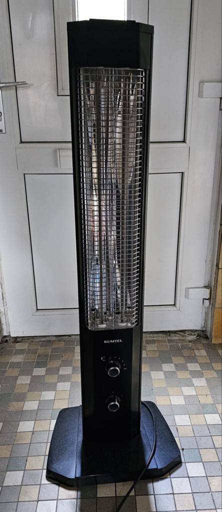 Kumtel Halogeen Heater - 1200W, Doe-het-zelf en Verbouw, Verwarming en Radiatoren, Ophalen