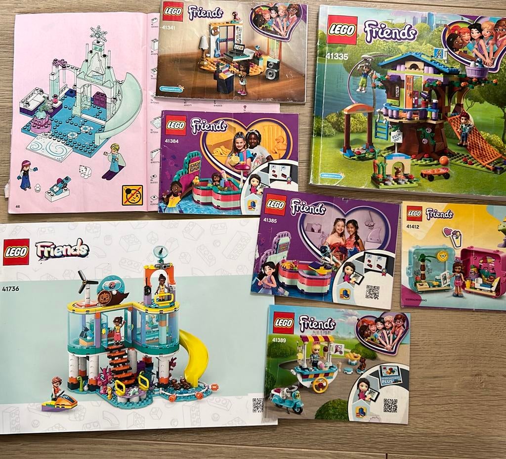 Veel Lego Friends en Lego Disney Frozen, Kinderen en Baby's, Speelgoed | Duplo en Lego, Compleet, Lego, Friends, Ophalen of Verzenden