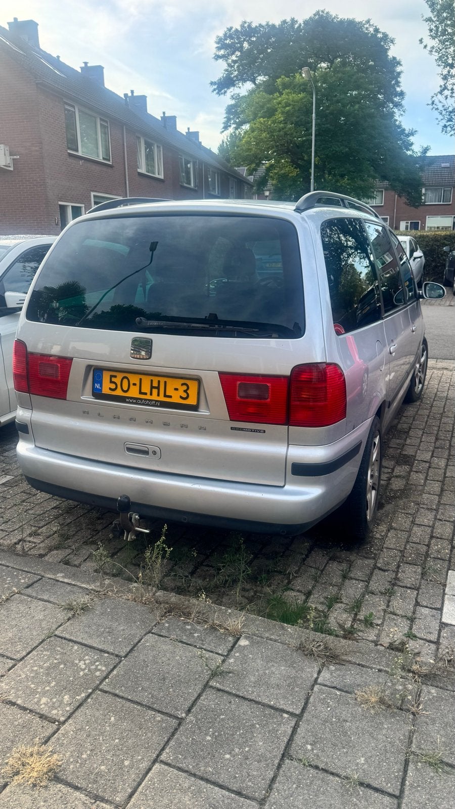 Seat Alhambra 2.0 TDI 103KW PD 2010 Grijs, Auto's, Voorwielaandrijving, 4 cilinders, 7 stoelen, Origineel Nederlands