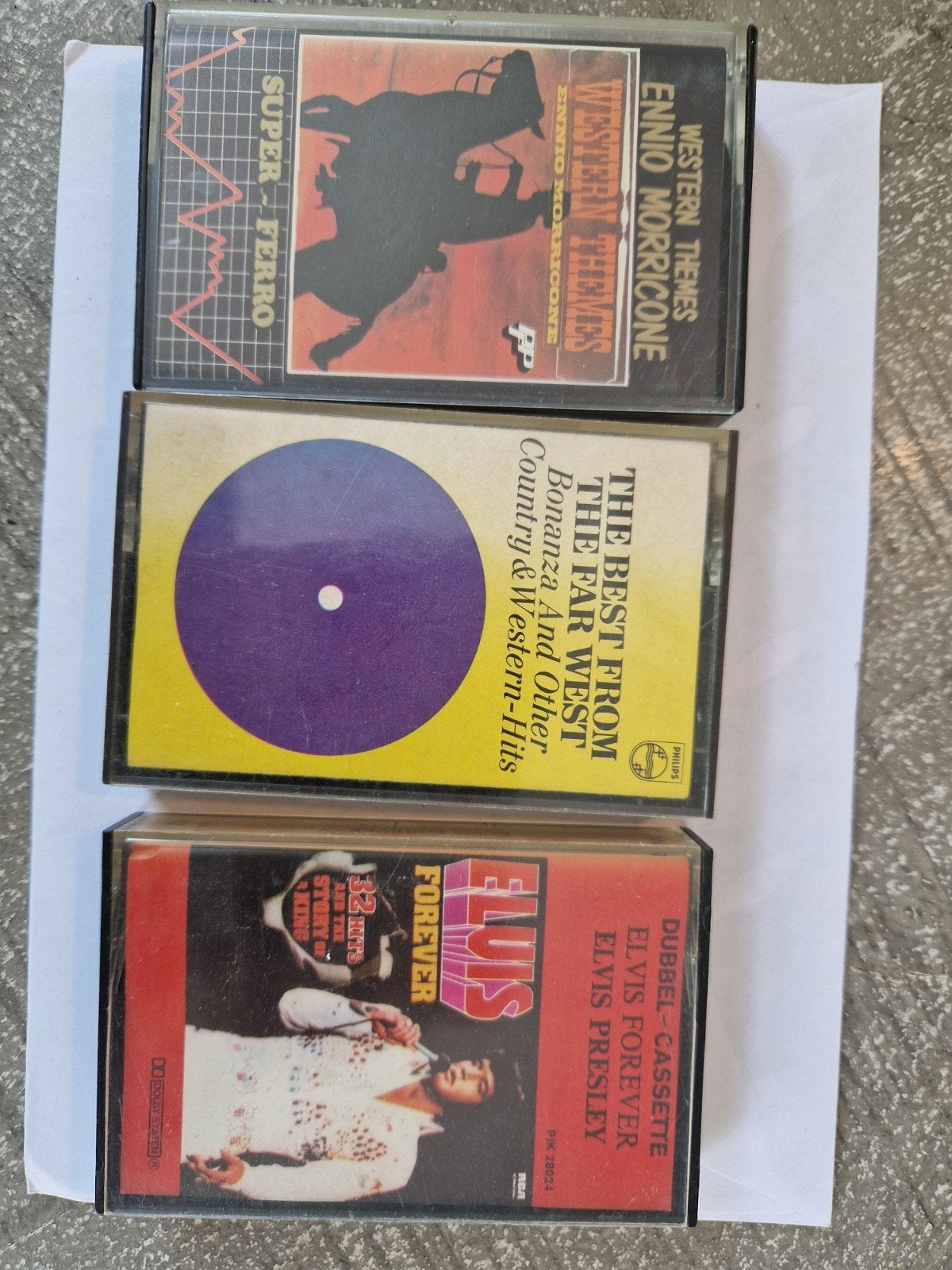 3 cassette bandjes, Ophalen of Verzenden, Gebruikt