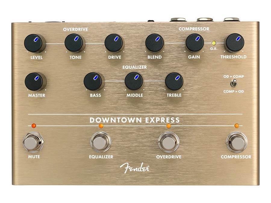 Fender Downtown Express Bass Multi Effect stompbox, ., Nieuw, Ophalen of Verzenden, Multi-effect