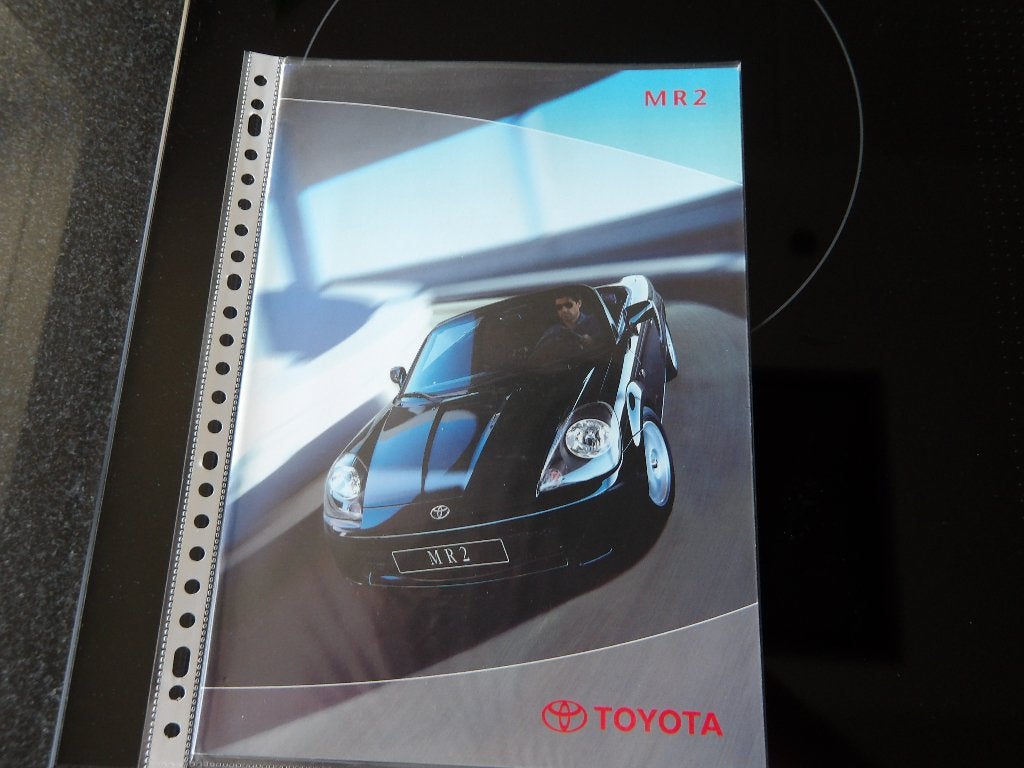 Toyota MR2 Brochure - Zeldzaam Collecters Item NL, Toyota, Ophalen of Verzenden, Zo goed als nieuw, Toyota