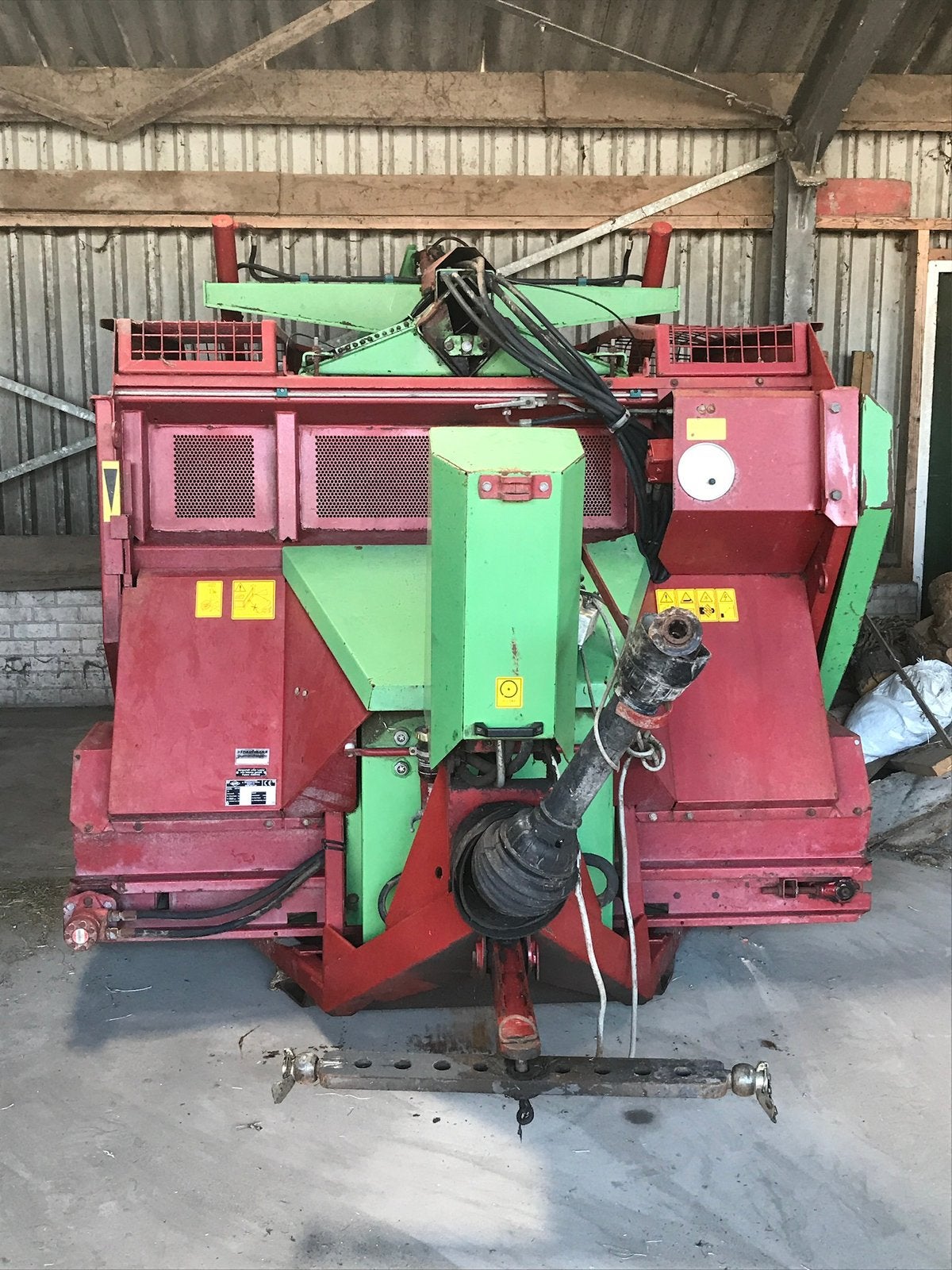 Voermengwagen strautmann hydromix 400, Ophalen, Voertechniek