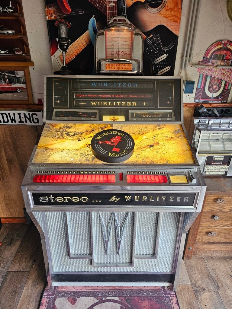 Jukebox Wurlitzer Ombouw, Verzamelen, Ophalen, Gebruikt, 1960 tot 1970, Wurlitzer