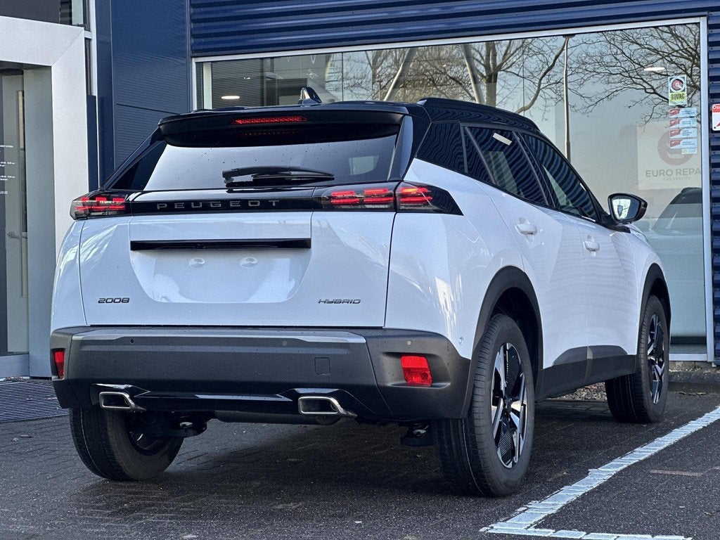 Peugeot 2008 1.2 Hybrid 145 GT | Alcantara | Stoelmassage/-v, Auto's, 1272 kg, Euro 6, Wit, Origineel Nederlands