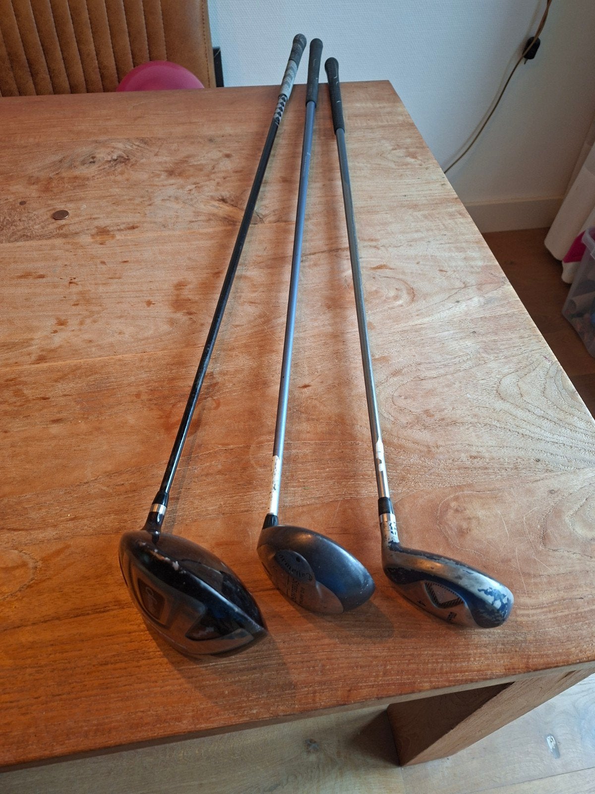 Dames golfclubs: Driver, Houten 3, Houten 4 (gebruikt), Ophalen of Verzenden, Gebruikt, Club, Callaway